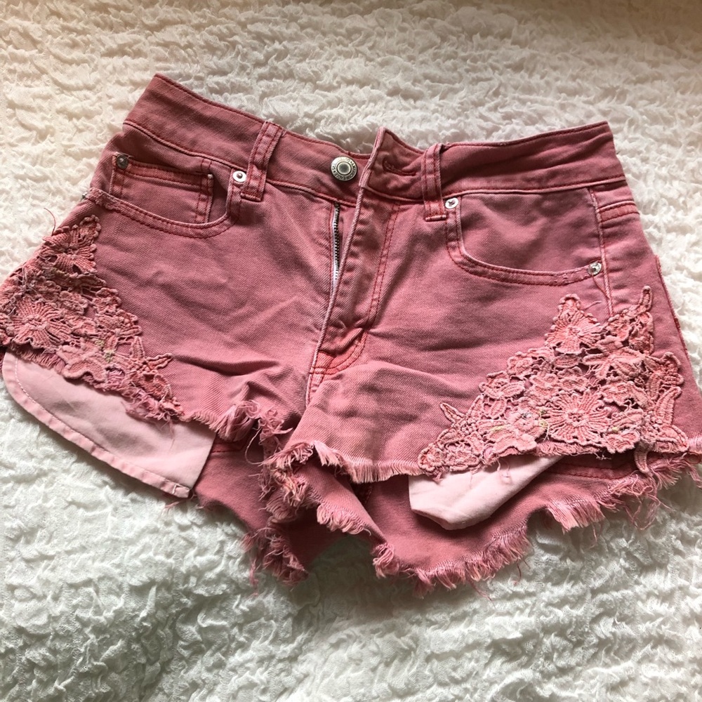 Orange AE shorts